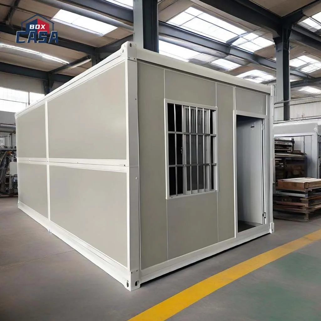 Wholesale Foldable 20-Foot Container House  Portable Steel Home for Construction/Emergency Use