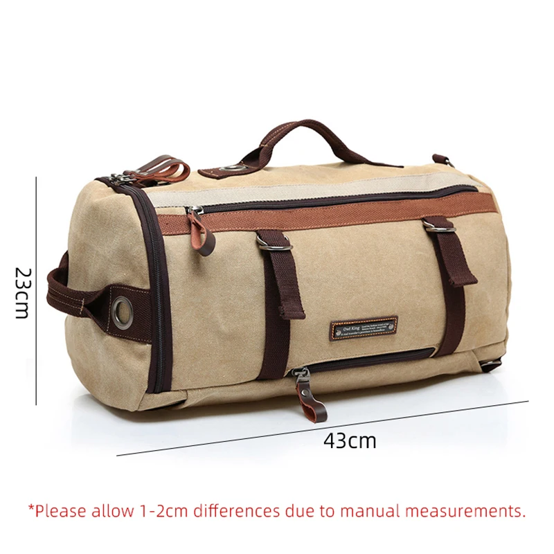 Casual Leisure Backpack Travel Backpacks Durable Shoulder Bag Large Capacity Handbag Multifunctional Trip Luggage Bag Pack