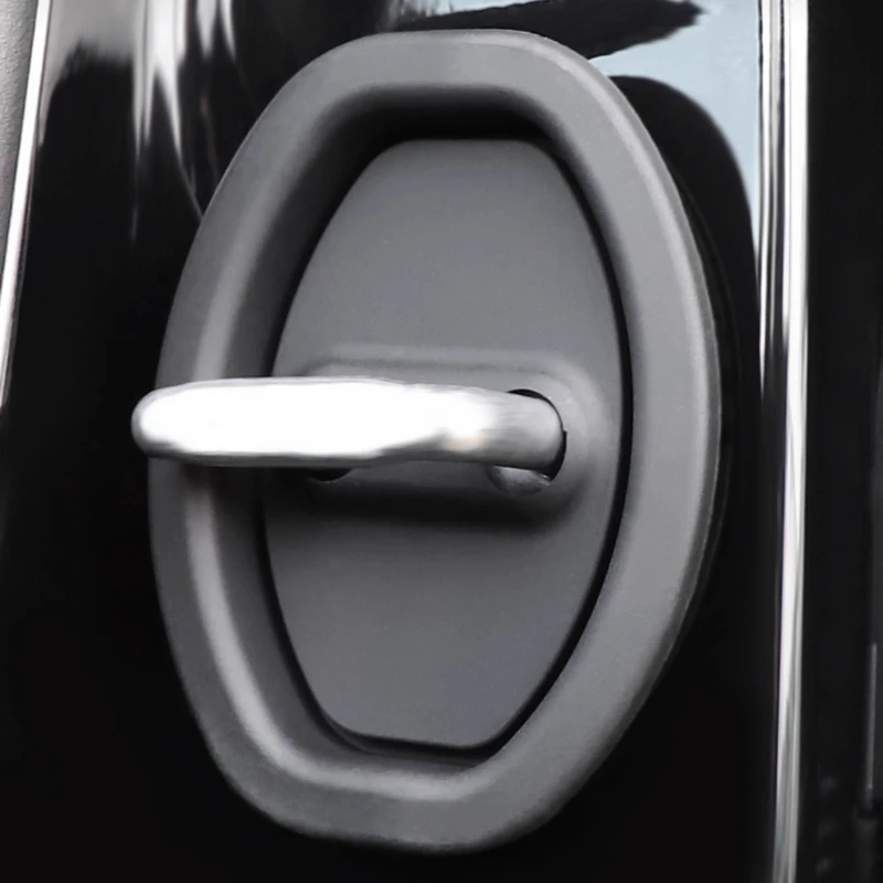 Para xpeng mona mo3/p7/g3/p5/g9/g6/h93 almofada de proteção fechadura da porta do carro almofada absorção choque acessórios do carro fechadura da porta protetora