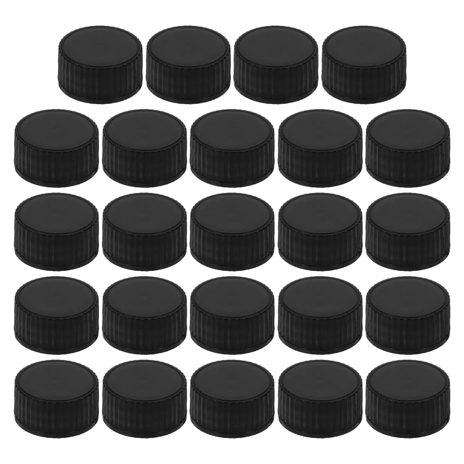 

24Pcs Bottle Caps Plastic Cone Shape Leakproof for Essential Oil Perfume Aromatherapy Dropper Dispenser Sealing Caps