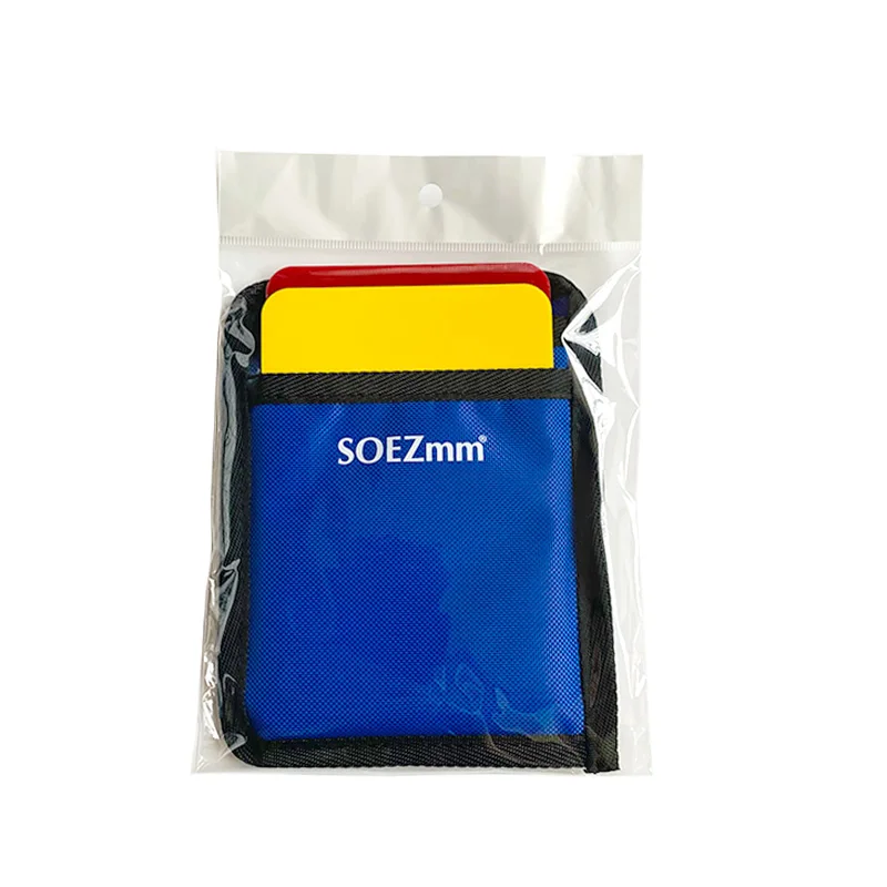 CVA Volleyball Referee Card SRFC0 , Red and Yellow Cards ,  Official Size 10X15CM Designated Penalty Equipment for Match