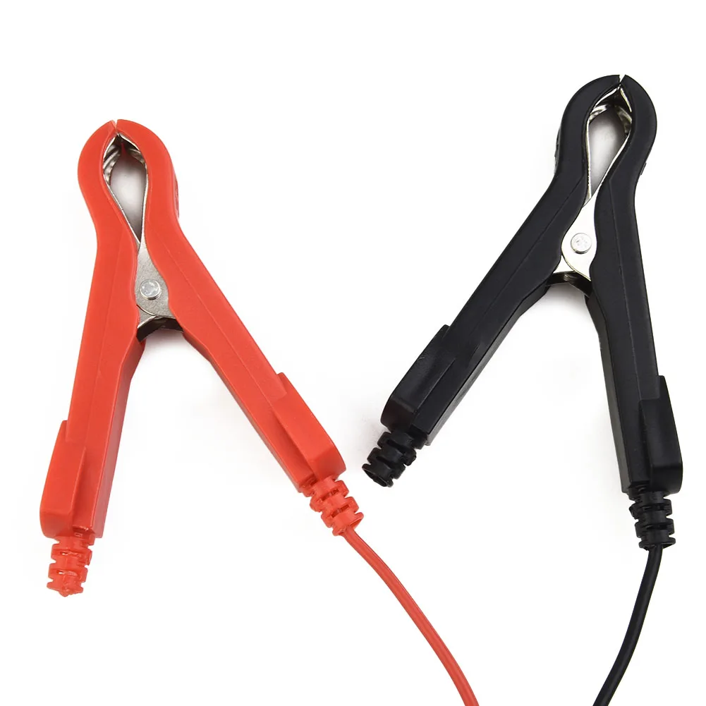 SAE to For Alligator Clip Extended Charging Cable 12V 10A Quick Release Connector Compatible with Motorcycle Batteries