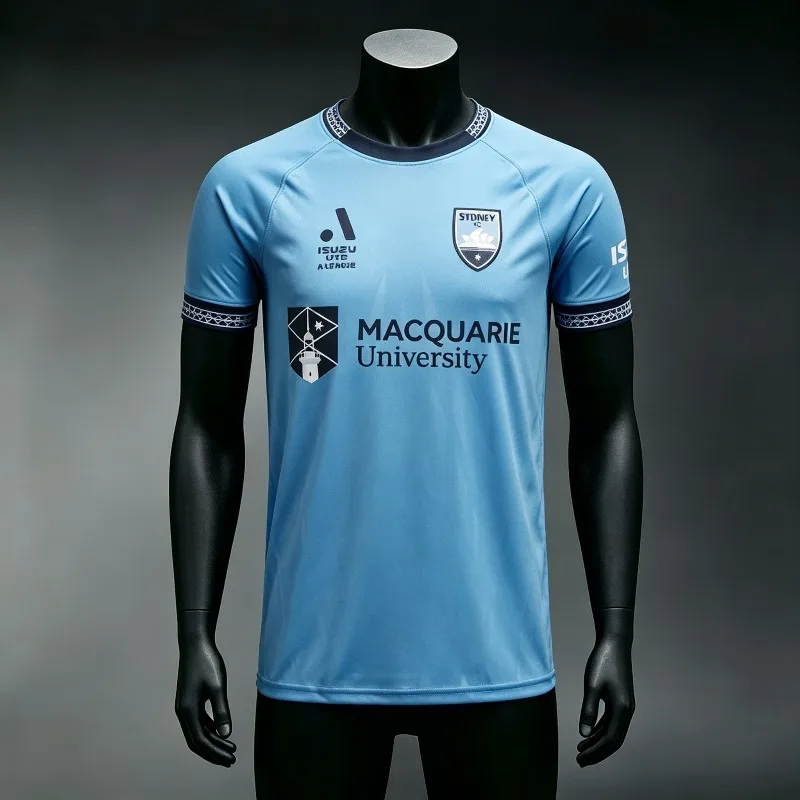 Men Youth Kids Sydney Soccer Jersey Multiple Styles Short Sleeve Football Shirt Match Training Australian Fan Uniform Sportswear