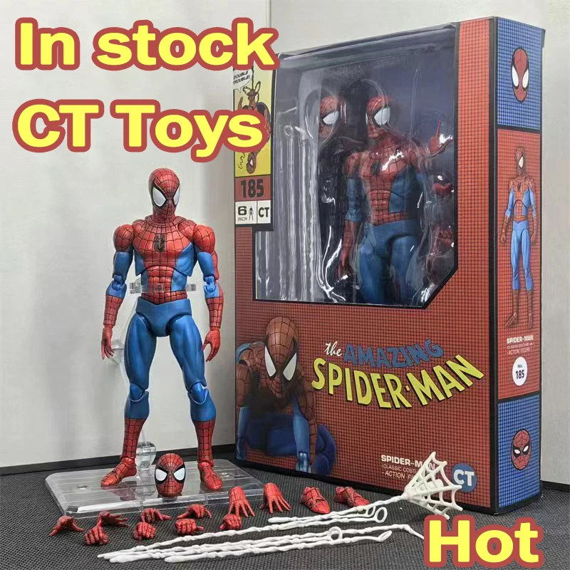 

Full Range In Stock Ct Toys Wolverine/Spiderman Shf Agent Venom Figure Amazing Spider-Man Morales Anime Figure Christmas Gifts