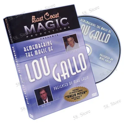 

Remembering The Magic Of Lou Gallo By Mike Gallo Magic tricks ( 58 Store Download )