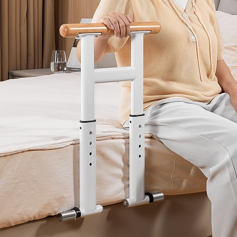 Bedside Armrests, Guardrail Bed Elderly Stand Up Auxiliary Railings, Anti Fall Guardrail Adult Bed Support, Disabled Bed Aids