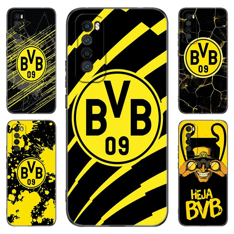 Силиконовый чехол Borussia D-Dortmunds для телефона Huawei Nova 12 11 Ultra 10 9 SE Pro 12i 11i 11E Y60 Y61 Y70 Plus Y71 Y72 Y90 Y91
