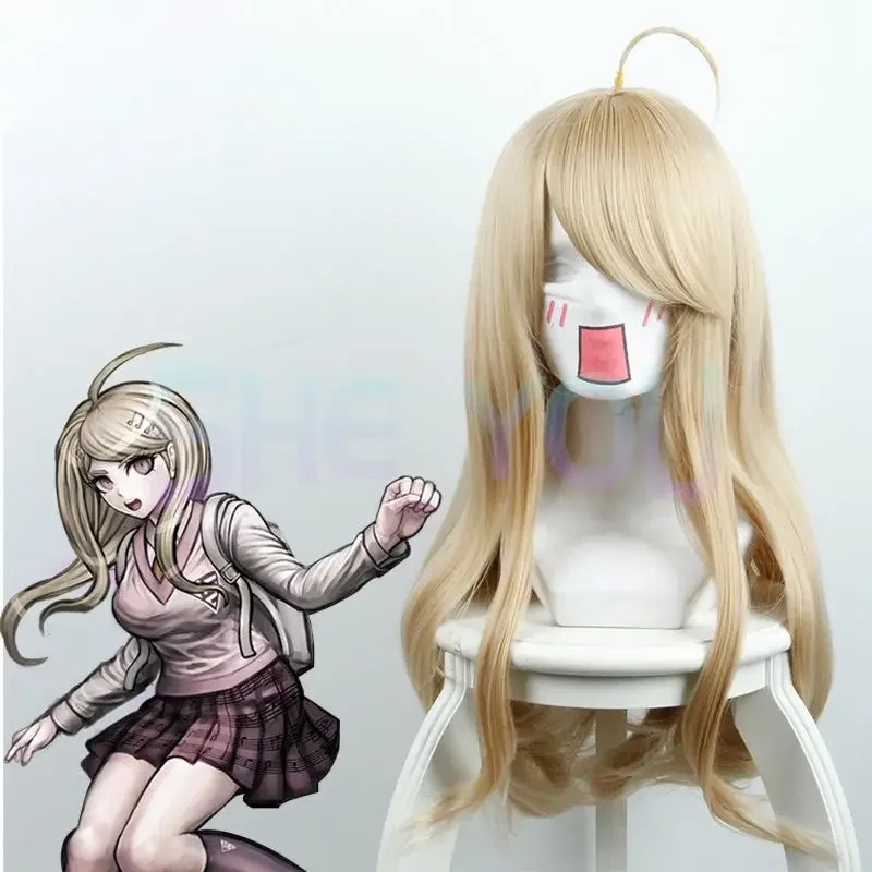 

Парик для косплея из синтетических волос Dangan Ronpa Danganronpa V3 Kaede Akamatsu