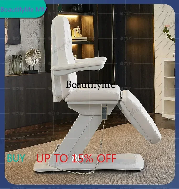 F182  beauty salon body massage lifting multi-functional folding high-end tattoo bed