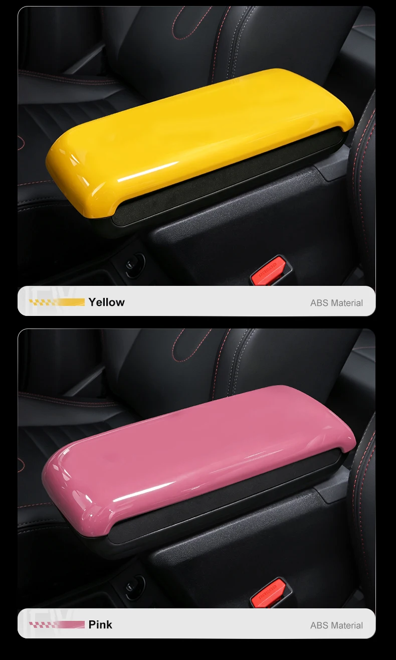 Für MINI Countryman U25 Auto Mittelkonsole Aufbewahrungsbox Armlehnenabdeckung ABS Kratzfest Auto-Innenausstattung Zubehör – Detail 19