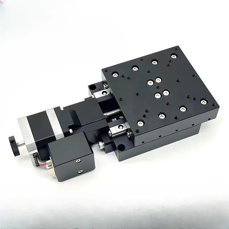 X-axis high-precision electric slide LDD/100500 ball screw precision fine-tuning linear displacement optical table