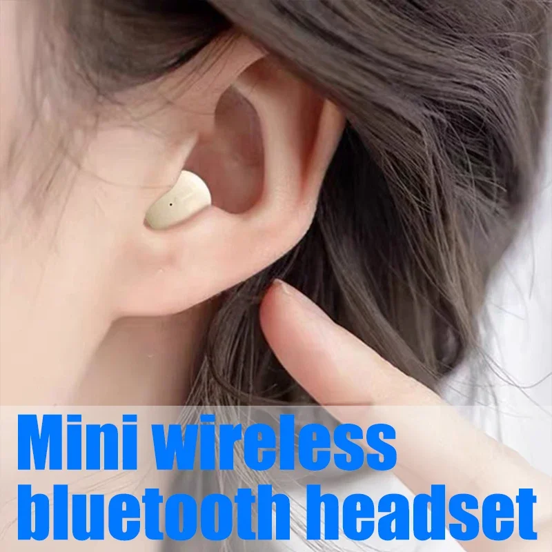 Xiaomi Mini Bluetooth Headphones True Wireless Earphones Invisible Handfree Small Earbud Sport Outdoor Headset with Mic for X21S