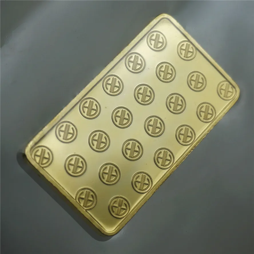 Suisse Gold Bar Commemorative Coin Gold Plated Swiss Bar Commemorative Block Swiss Commemorative
