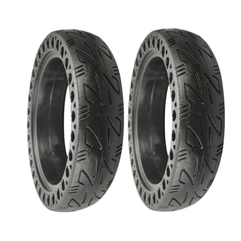 

2PCS 8.5 Inch Electric Scooter Solid Tyre Honeycomb Absorber Rubber Tire Durable Shock Tyre for Xiaomi M365 Pro
