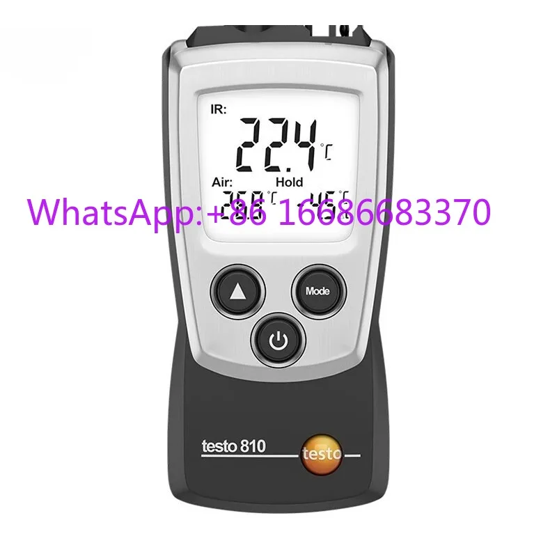 TESTO810 infrared thermometer handheld infrared thermometer pocket thermometer for heating temperature measurement