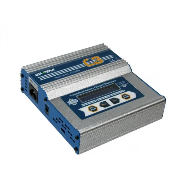 

EV-Peak C3 50W Battery charger with integrated power supply LiPo / Li-Ion / Pb / NiMH 11-18V