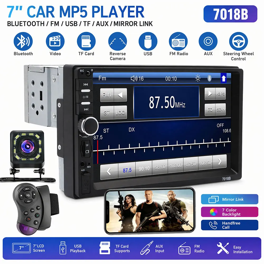 Car Stereo 7018B 7