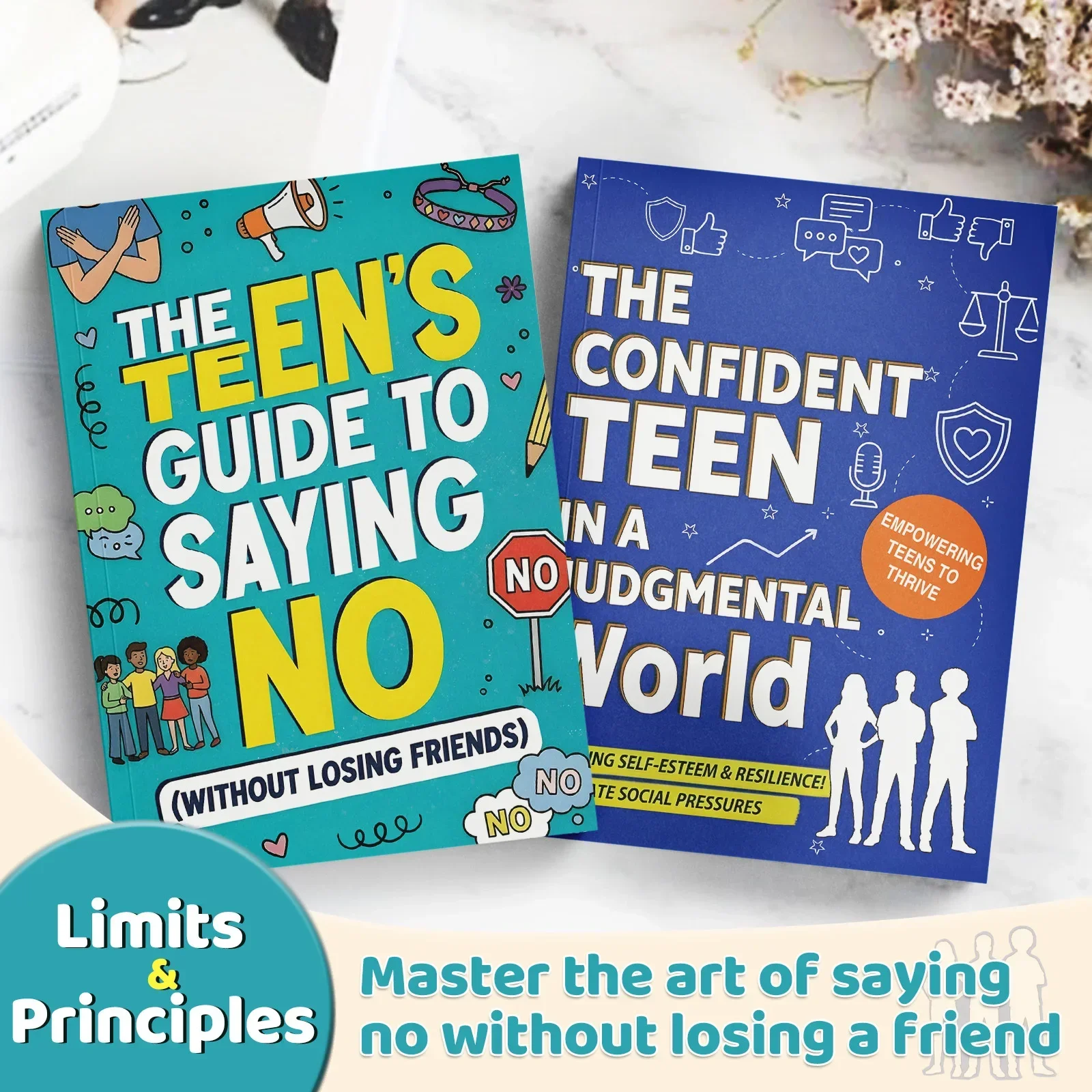 Be Kind Without Being Pushed Around, 2-Volume Confidence & Boundaries Reading Collection, Practical Strategies for Saying No
