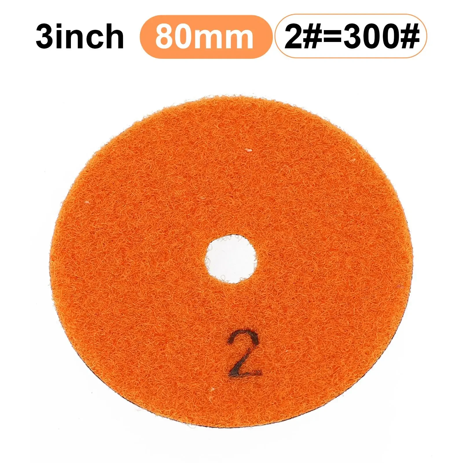 1pc 80mm 3inch Diamond Dry Polishing Pad 50-3000grit Grinding Discs For Granite Marble Concrete Stone Sanding Discs Grinding