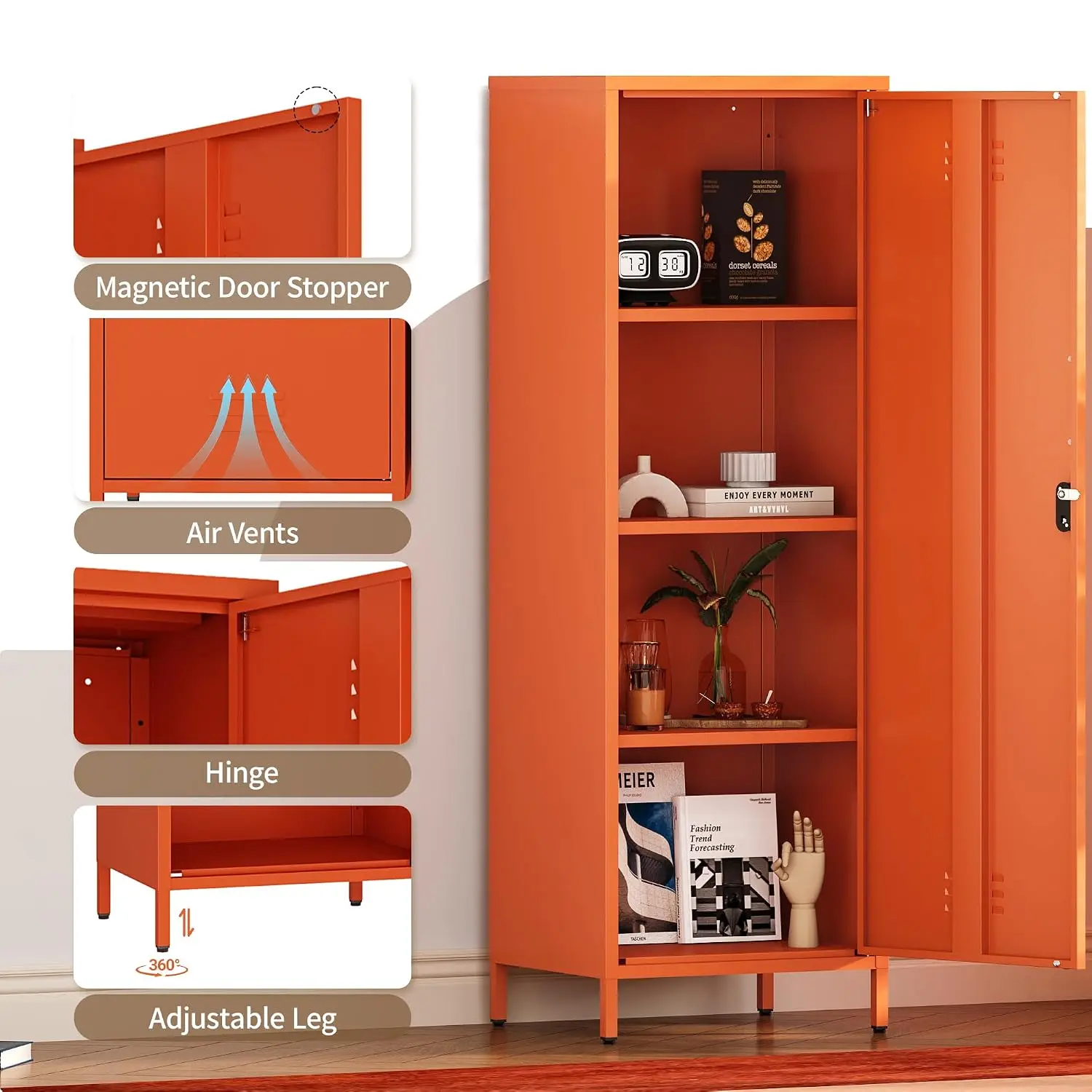 Metal Storage Cabinet 59.06