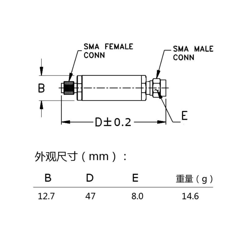 720MHz-790MHz  750MHz module RF BPF Filter module Microwave RF bandpass filter module Ultra-small size CNC Al shielding shell