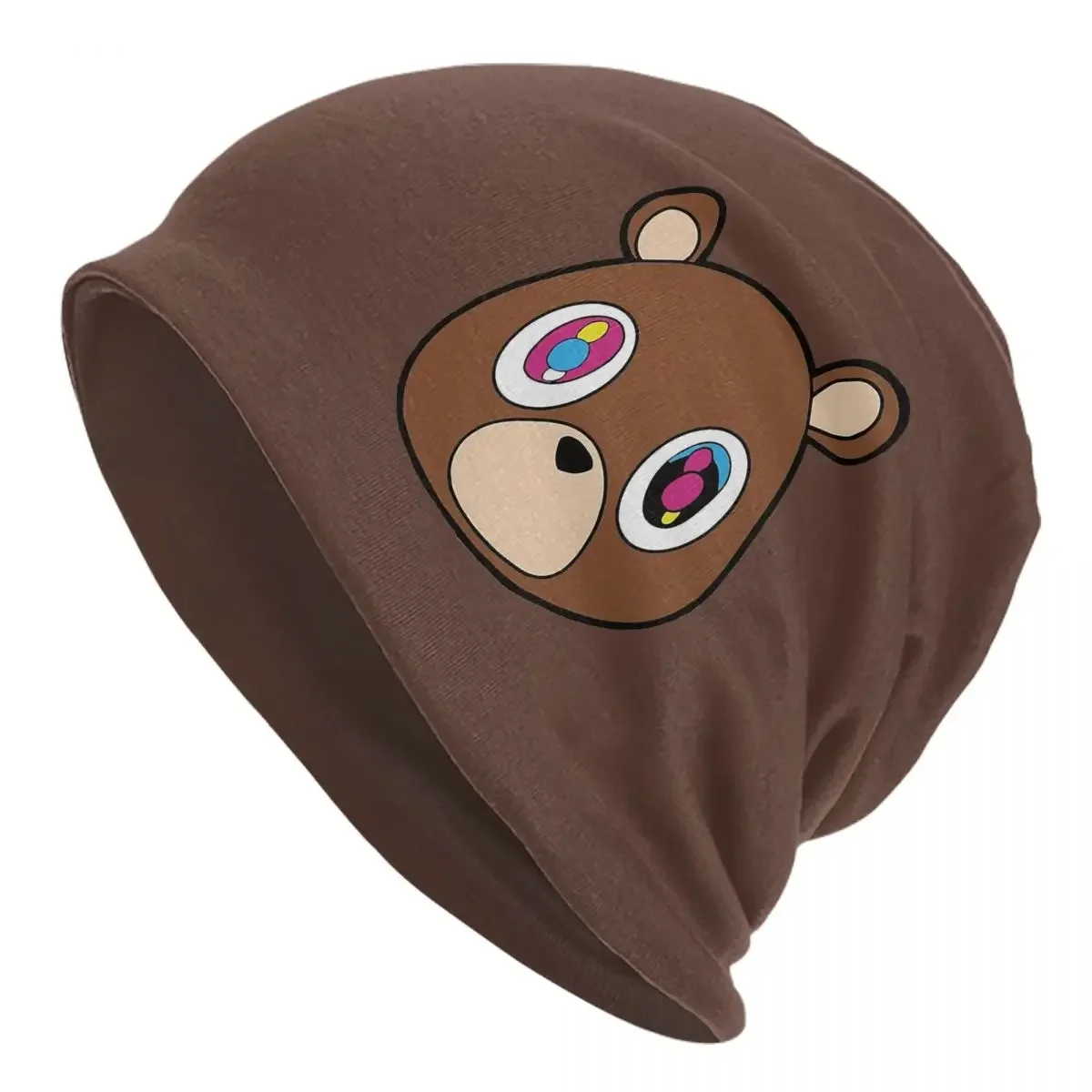 Skullies Beanies Hats Cutie Bear Summer Men Women Street Cap Warm Multifunction Bonnet Knit Hat