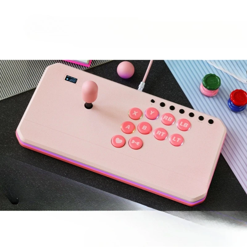 All-aluminum joystick arcade fighting, keyboard peripherals Street Fighter 6 King of Fighters 15 Iron Fist 8