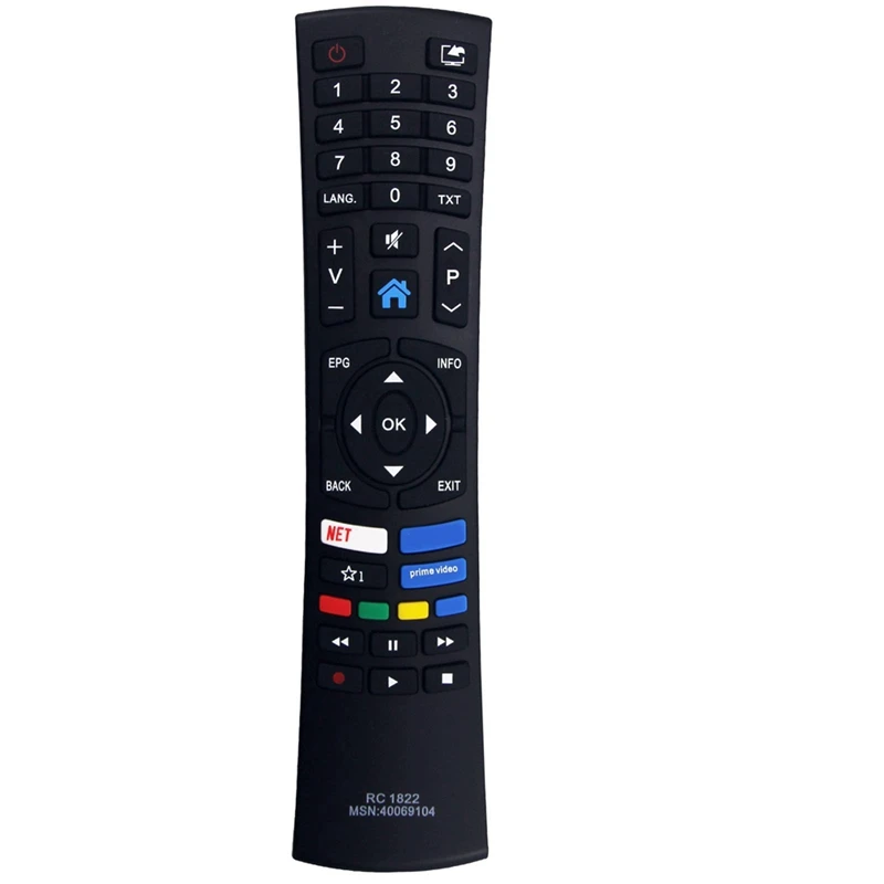 

RC1822 Replace Remote Control For Medion Bush TV Remote Control