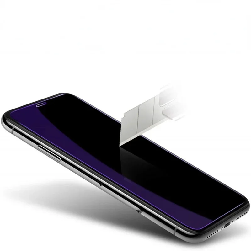 

Anti Blue Light Tempered Glass On For iPhone 16 15 14 13 12 Mini 11 Pro XS Max XR X 8 7 Plus SE 2022 2020 Screen Protector L01