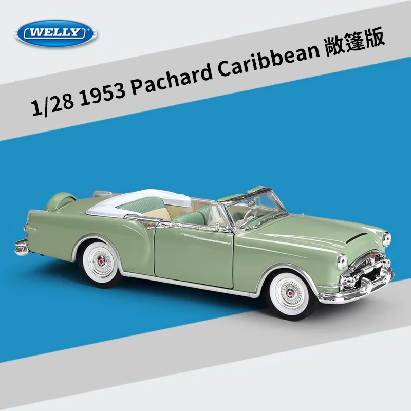 WELLY 1:28 Packard Caribbean Convertible Alloy Car Diecasts & Toy Vehicles Car Model Miniature Scale Model Car Toy For Children