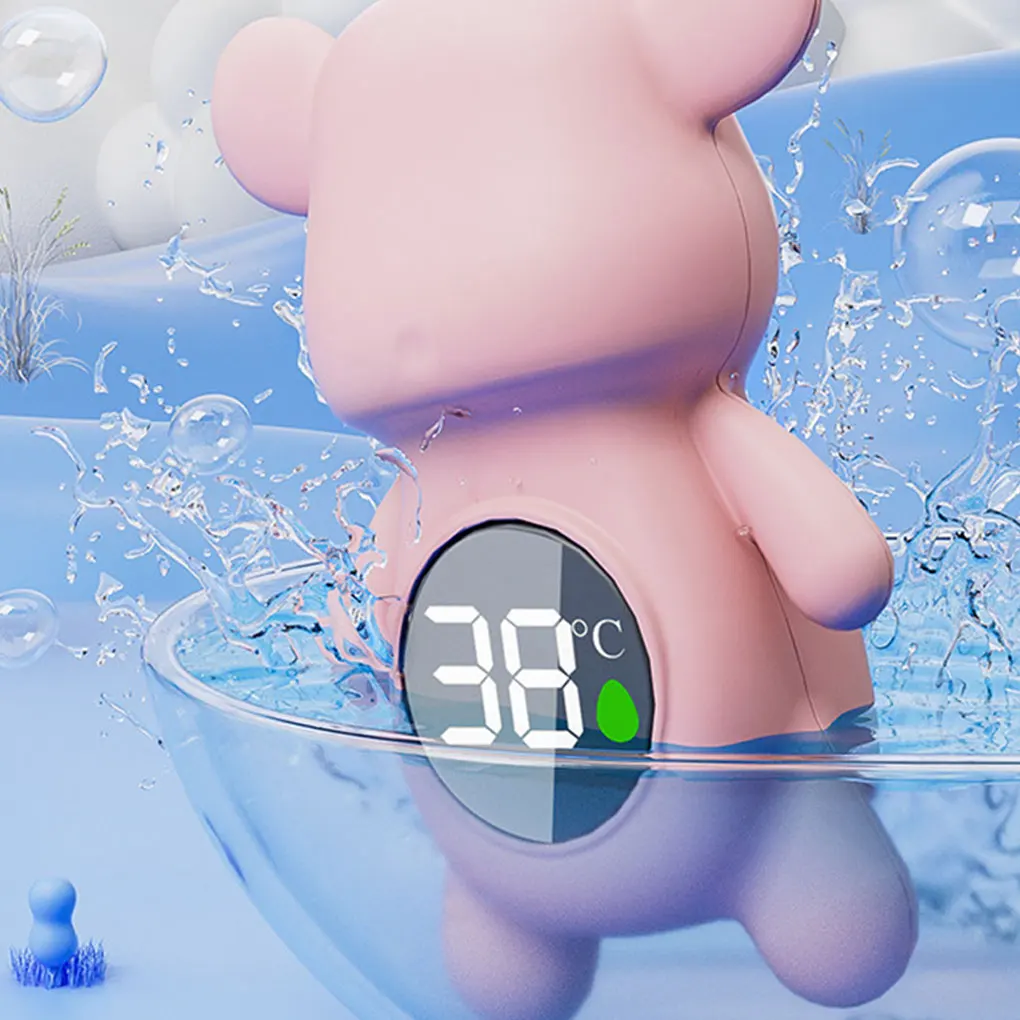 Baby Bath Temperature Meter Electric Gauge Baby Shower Floating Digital Water Baby Bath LED Display Safety Temperature Tester