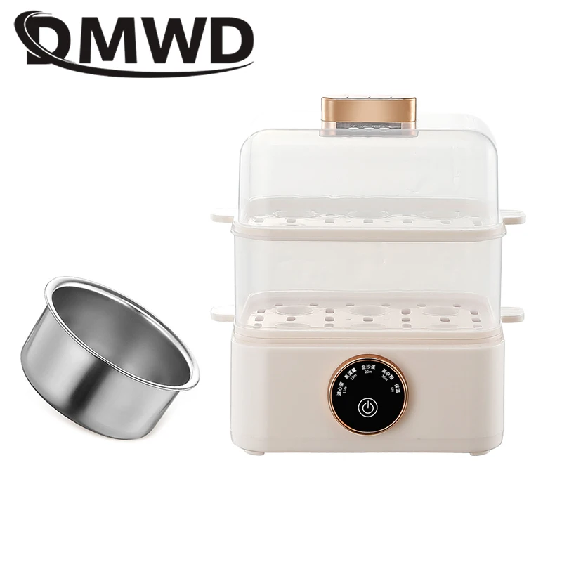 

1/2 Layer Multifunctional Electric Steamed Eggs Boiler Poacher Food Steamer Warmer Egg Custard Cooker Omelette Breakfast Machine