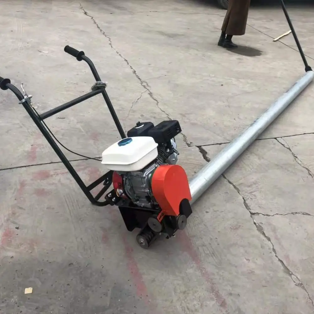 Electric/Diesel Motor Concrete Paving Leveler with PLC Core Components Three Roller Paver