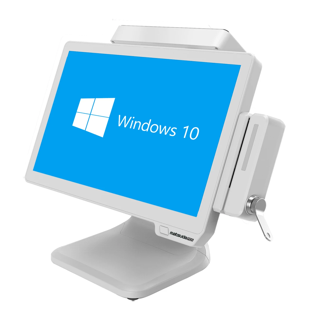 Hot Selling Ten-point Touch POS Optional Card Reader Duel Point Of Sales System Terminal For Cafe