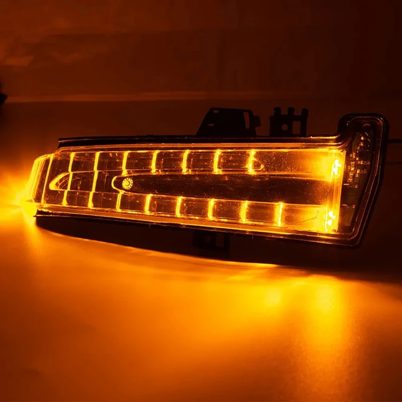 Car Marker Turn Signal LED Light Indicator Side Mirror A2129067401, A2129067501 For Mercedes Benz W204 C204 W212 image 3