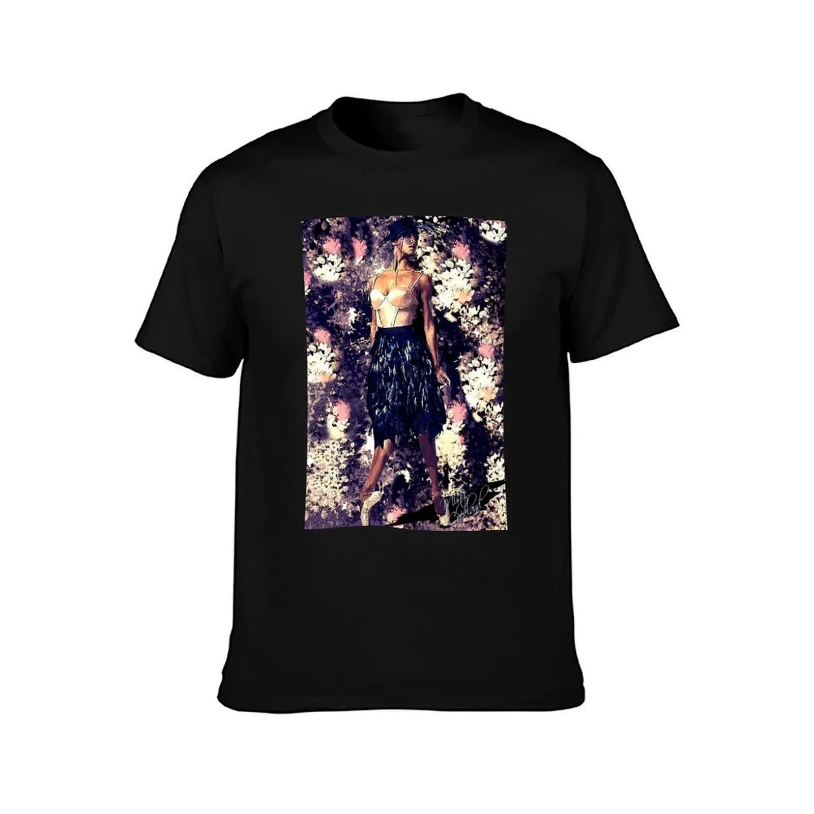 Misty Copeland Womens T T-Shirt, Summer Casual Cotton Tee, Oversized Streetwear Tops, Vintage Graphic Print, Unisex Men Women