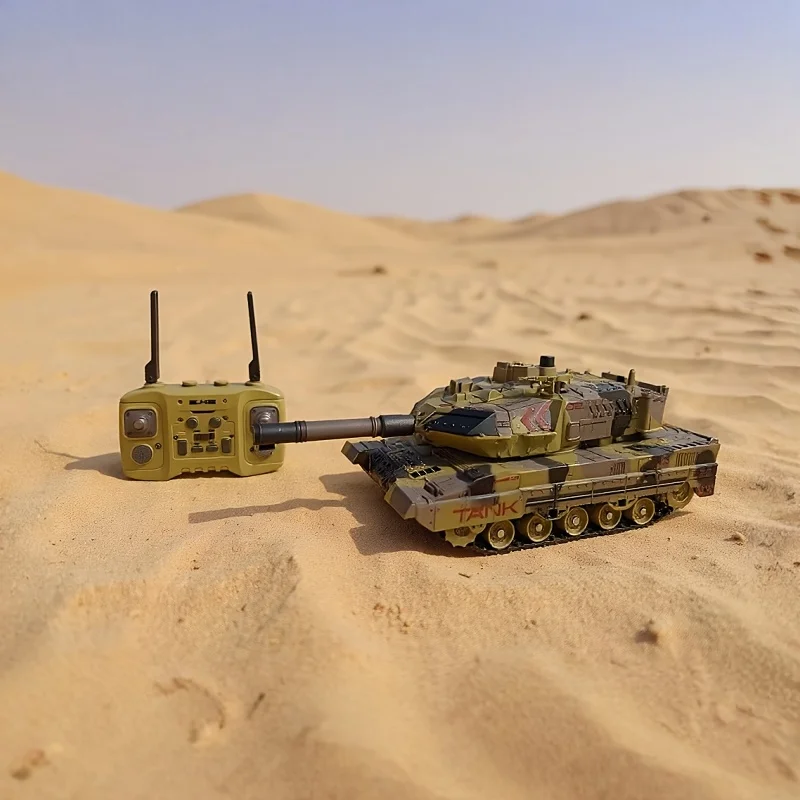 Afstandsbediening Simulatie 2.4G Rupstank Water Bo Spray Afstandsbediening Voertuig Oorlog Gepantserd Voertuig Model Kinderen Speelgoed Cadeau