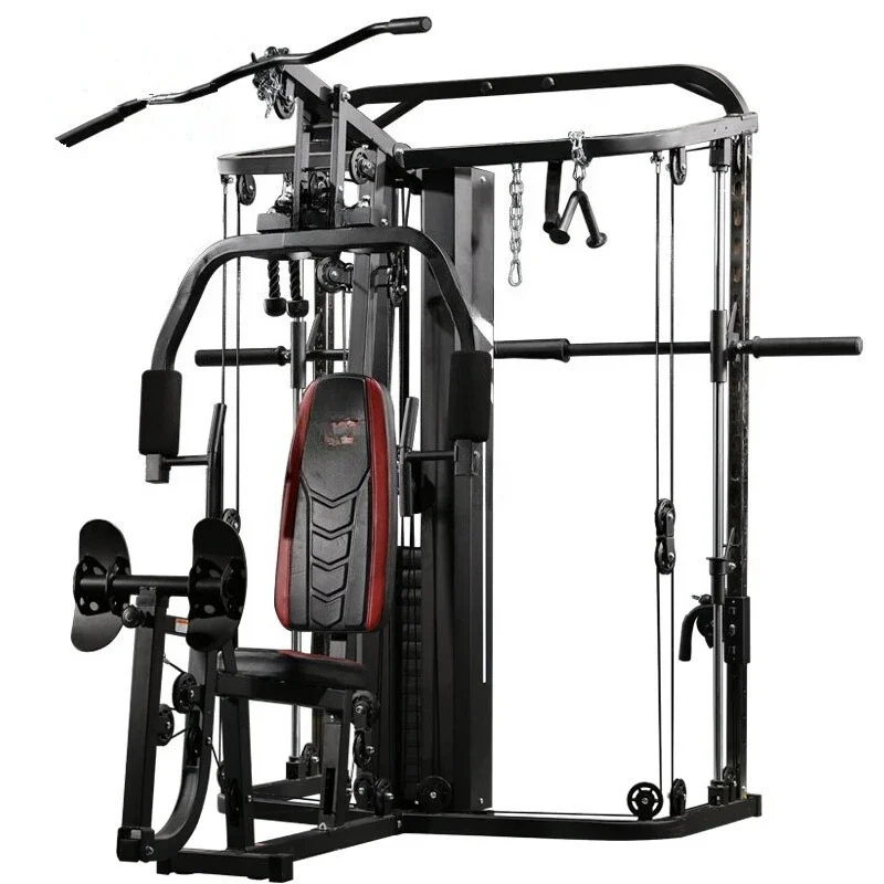 Integrated Strength Trainer for Full-Body Exercise Equipment Home Gym Strength Training Fitness Machine for Men And Women