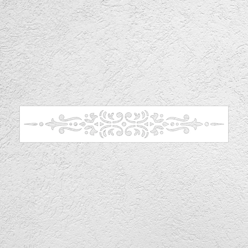 70cm - 110cm Stencil Wall For Painting Decor Template Furniture Makers Plaster Damask Border Sideboard Baroque Rococo S433