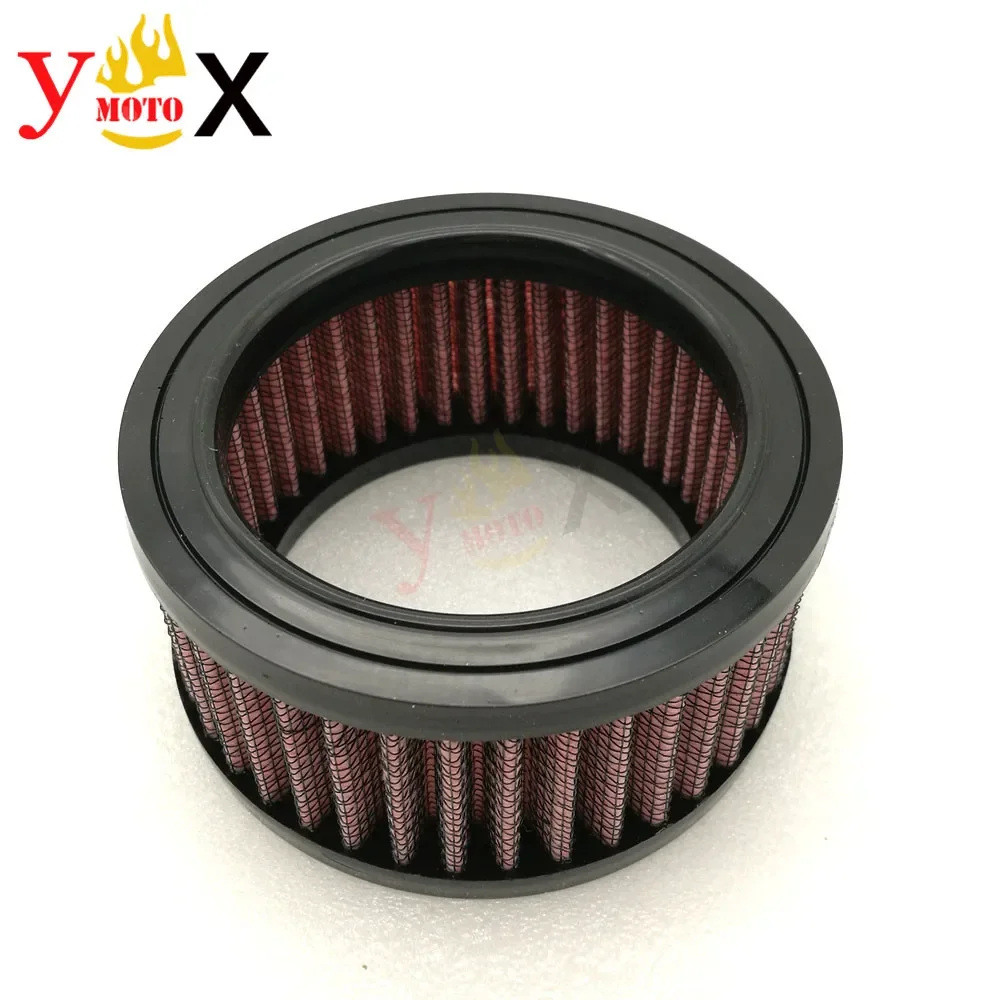 

Motorcycle Cotton Gauze Air Filter Intake Cleaner Rough Craft Replacement For Harley sportster 883 1200 XL883 XL1200 04'-UP
