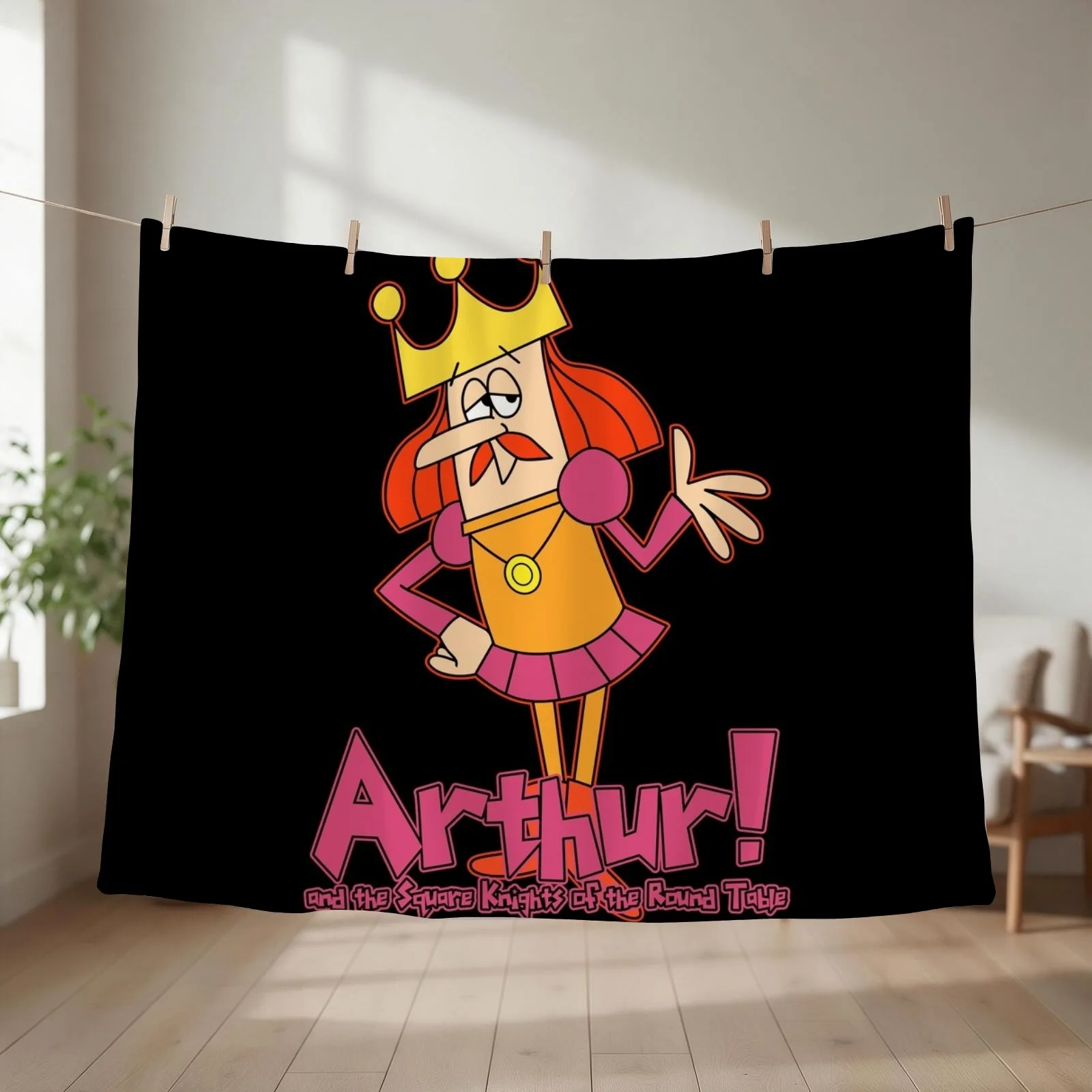 Arthur! Throw Blanket Luxury Brand anime Cute Tourist Blankets