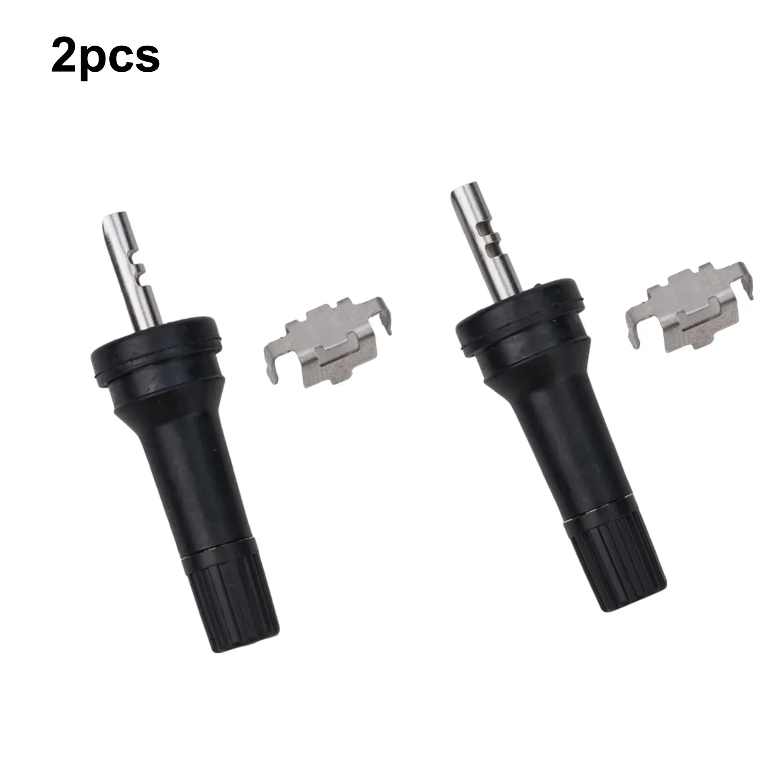 

2pcs TPMS Tire Pressure Sensor Valve Stem Service Kit 13g Car Accessory For Tule Valve Nozzle Rubber Valve Nozzle