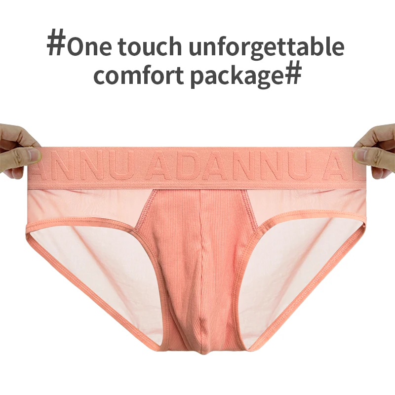 1/2/3/4 pièces hommes sous-vêtements slips Sexy taille basse Triangle pantalon Silhouette conception respirant hommes culottes Jockstrap homme caleçons