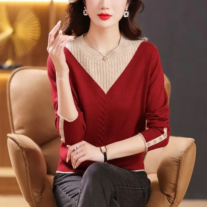 Autumn Winter Fashion Ribbed Women Sweater Knitted Soft Pullovers Jumpers Basic Solid Soft Long Sleeve Sweaters Female Clothes