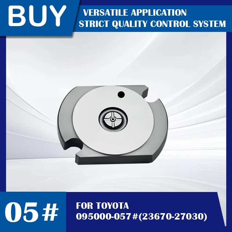 Control Valve Plate 05# Common Rail Injector Valve Orifice Plate Compatible For Denso Injectors Enigne Component, LG2727.