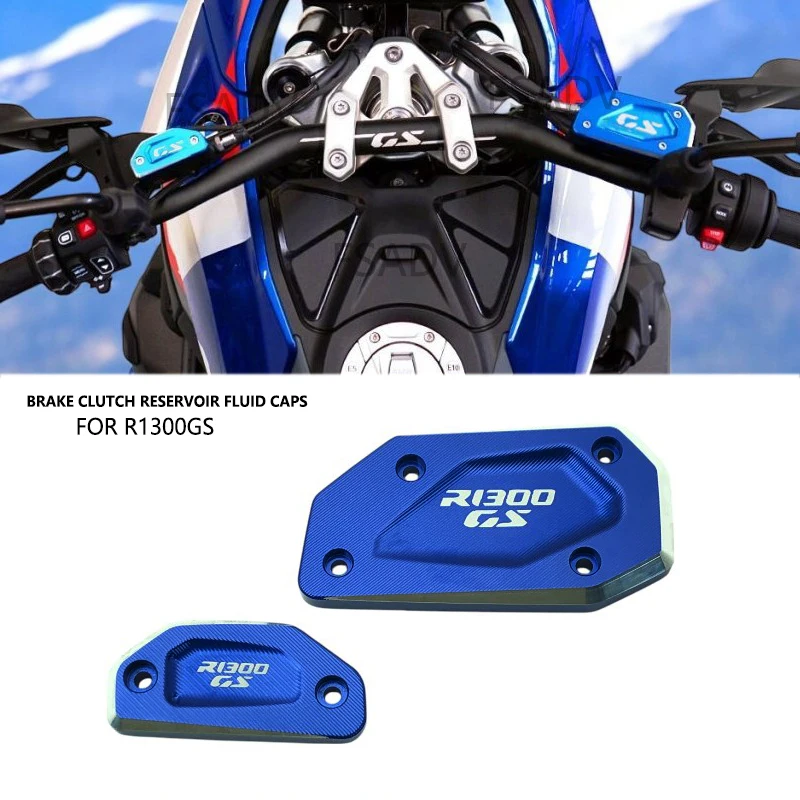

Для BMW R1300GS R1300 GS R 1300GS ADVENTURE 2023 2024 2025 мотоциклетные алюминиевые передние тормозные крышки резервуара для жидкости сцепления