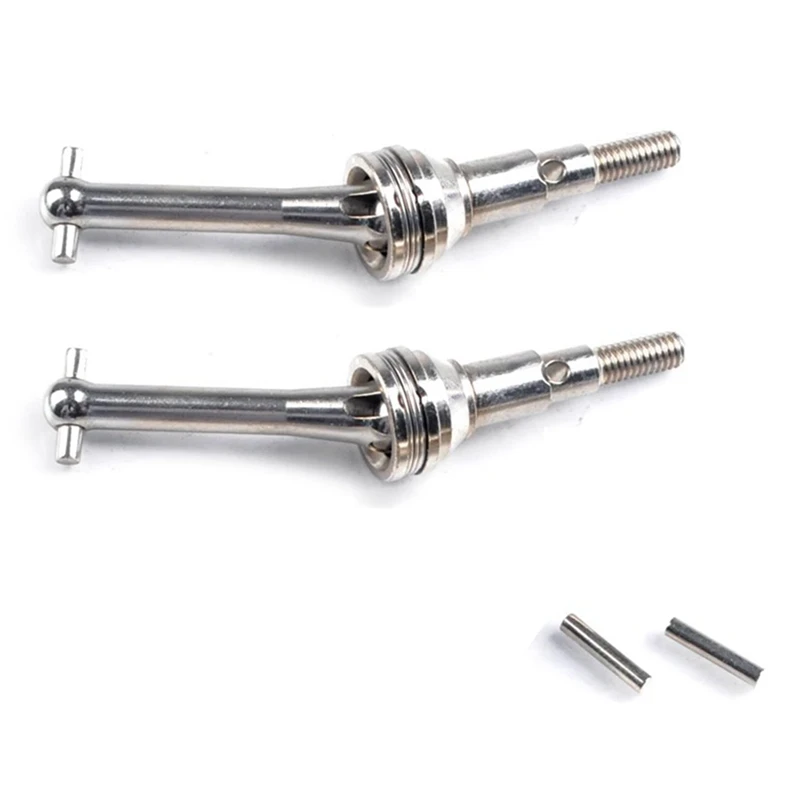 

2PCS Metal CVD Shafts Dog Bone Replacement Accessories For 1/14 RC Car Spare Parts 14301 14302
