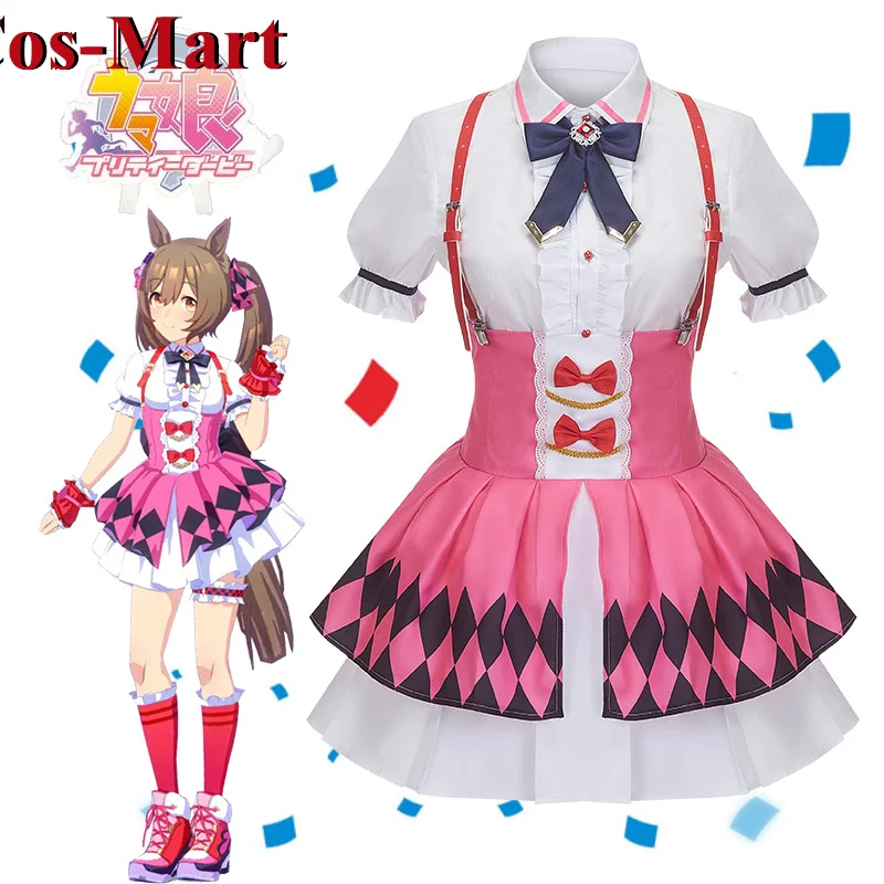 

Cos-Mart Game Umamusume: Pretty Derby Smart Falcon Cosplay Costume Combat Uniform Activity Party Role Play Clothing Custom-Make