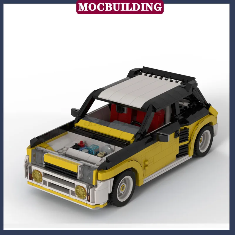 MOC Hatchback ชุดประกอบบล็อกอาคารรถเมืองกีฬารถคอลเลกชัน Series ของเล่นของขวัญ