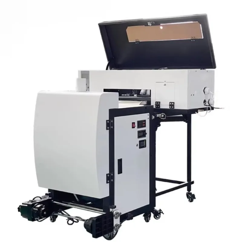 

A4 A3 30cm Offset Vertical Automatic Dtf Station Automatic Dtf Powder Shaker Oven Dryer Machine Shaker with Film Collection